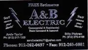 A & B Electric logo