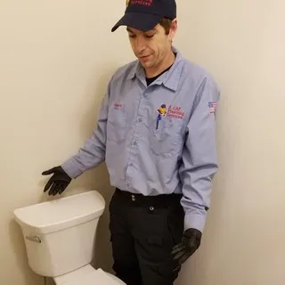 A Cap Plumbing Services logo