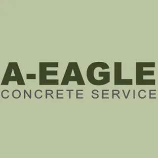 A-Eagle Concrete logo