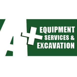 A+ Equipment Services and Excavation logo