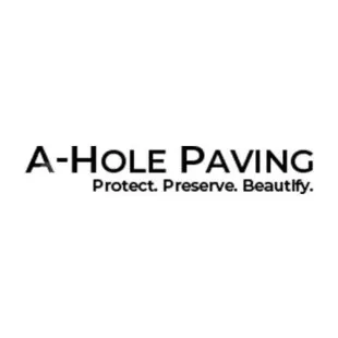 A-Hole Paving logo