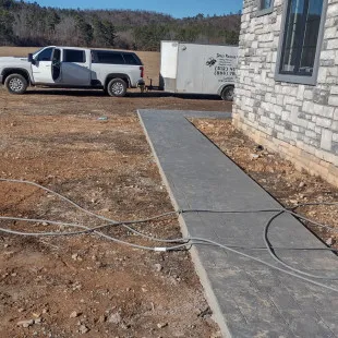 A & P Concrete Contractor logo