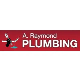 A Raymond Plumbing logo