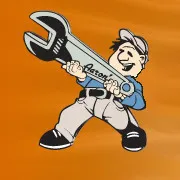 Aaron's Garage Doors logo