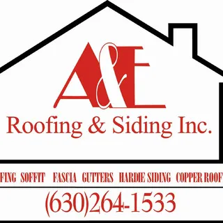 A&E Roofing and Siding logo