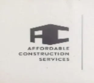 Affordable construction services logo