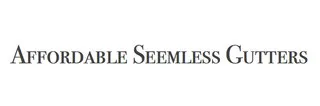 Affordable Seamless Gutters logo