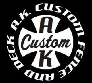 A.K. Custom Fence and Deck, LLC logo