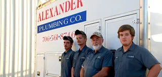 Alexander Plumbing C logo
