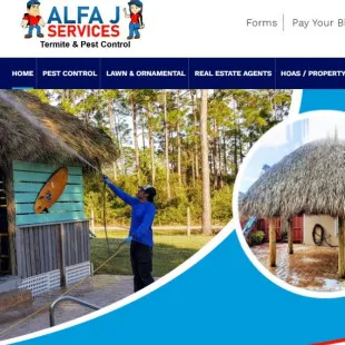 Alfa Pest Control logo