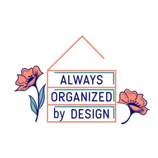 ALWAYS ORGANIZED by DESIGN logo