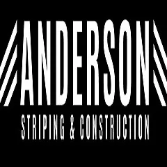 Anderson Striping, Construction & Paving logo