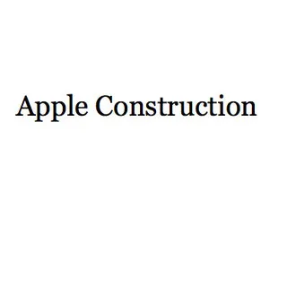 Apple Construction logo