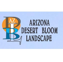 Arizona Desert Bloom Landscape logo