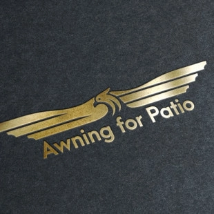 Awning for patio logo