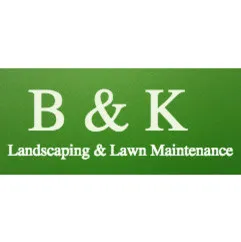 B and K Landscaping logo