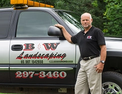 B & W Landscaping logo