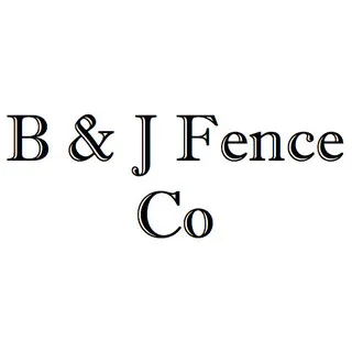 B & J Fence Co logo