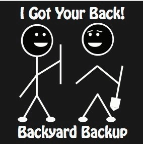Backyard Backup Services, LLC. logo