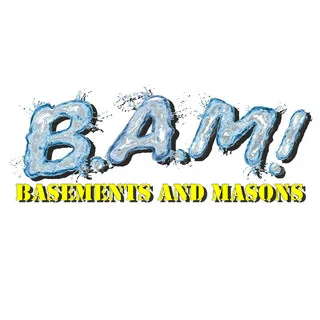 B.a.m! Basements and Masons logo
