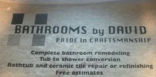 Bathrooms By David logo
