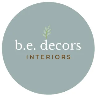 b.e. decors Interiors logo