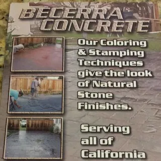 Becerra Concrete logo