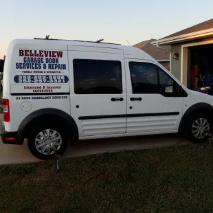 Belleview Garage Door logo