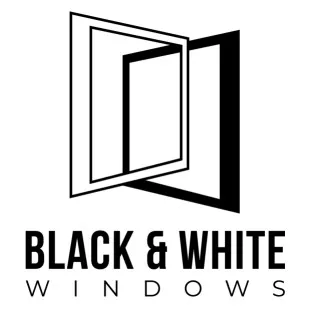 Black and White Windows logo