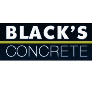 Black's Concrete logo