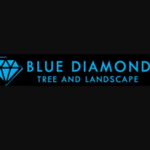 Blue Diamond Tree and Landscape logo