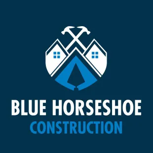 Blue Horseshoe Construction logo