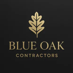 Blue Oak Contractors logo