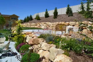 Boulder Mountain Rock Wall Co. logo