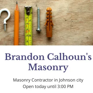 Brandon Calhoun's Masonry logo