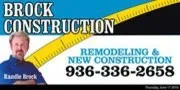 Brock Construction logo
