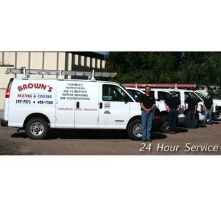 Browns Heating and Cooling logo