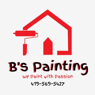 B's Painting logo