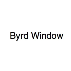 Byrd Window logo
