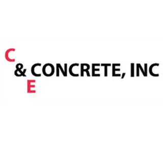 C & E Concrete logo