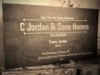 C Jordan & Sons Homes logo