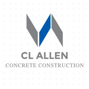 C L Allen Concrete Construction logo