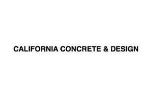 California Concrete & Design logo