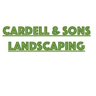 Cardell & Sons Landscaping logo