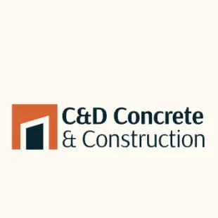 C&D Concrete & Construction logo