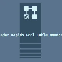 Cedar Rapids Pool Table Movers logo
