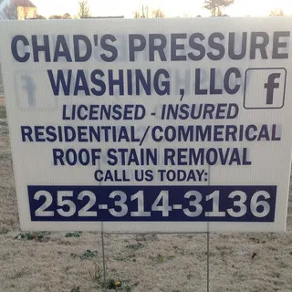 Chad's Pressure Washing LLC logo