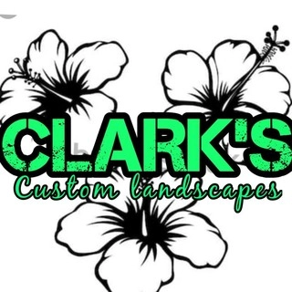 CLARK'S Custom Landscapes logo