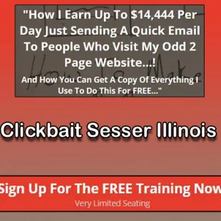 Clickbait Sesser Illinois logo