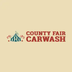 County Fair Car Wash logo